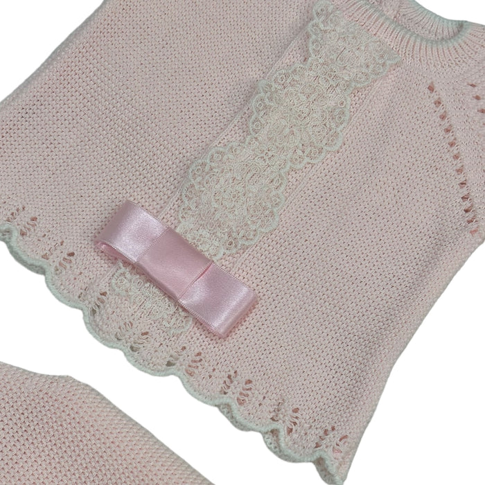 Randalph Pink 3-piece Knitted Set