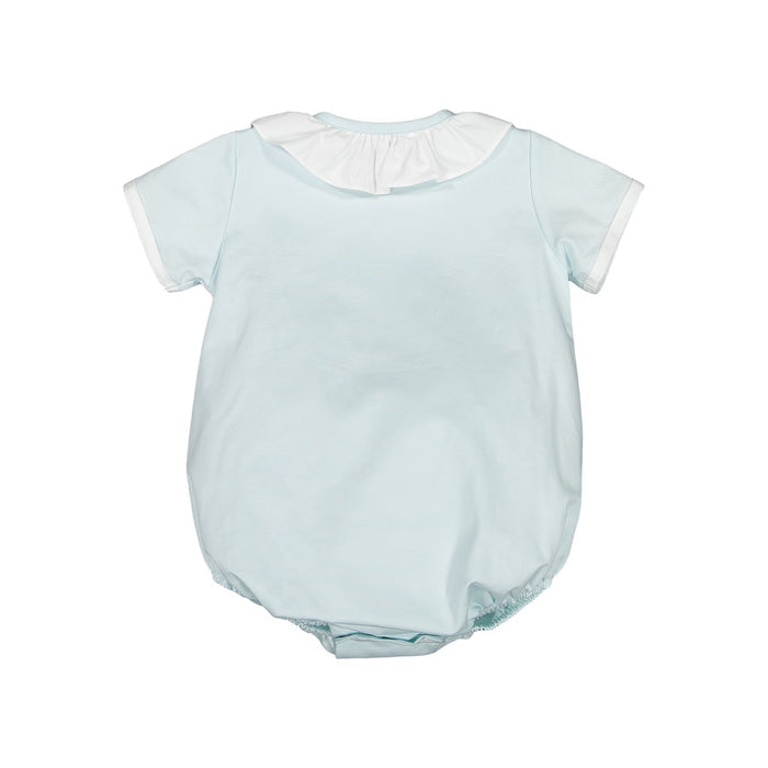 Aqua Sailor Boy Romper