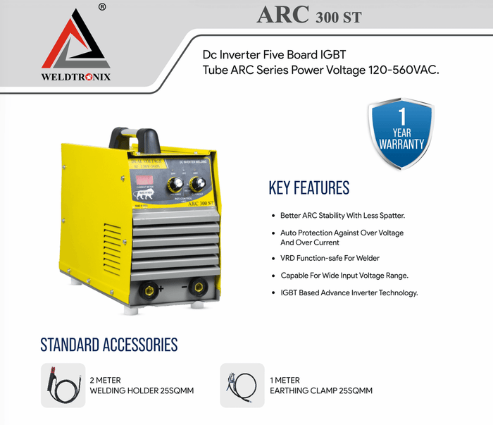 ARC 300 ST Welding Machine - Versatile and reliable