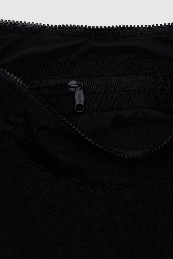 BAGGU Sac Moyen Crescent Nylon - Noir