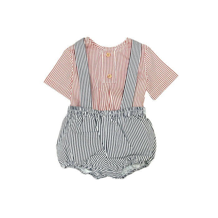 Bay Stripes Sailor Boy 2-Piece Set