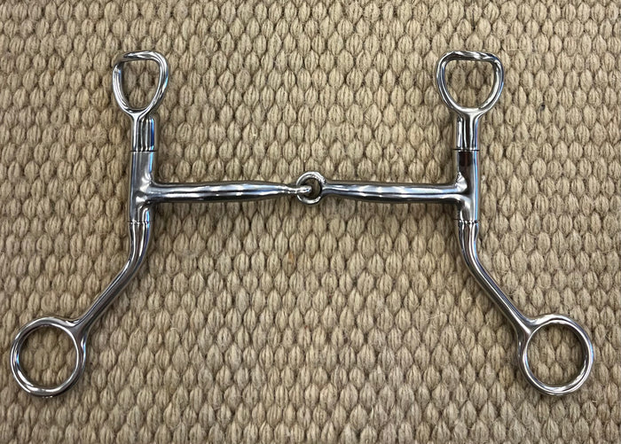 BIT - MB108 - Myler HBT Shank Snaffle 5”