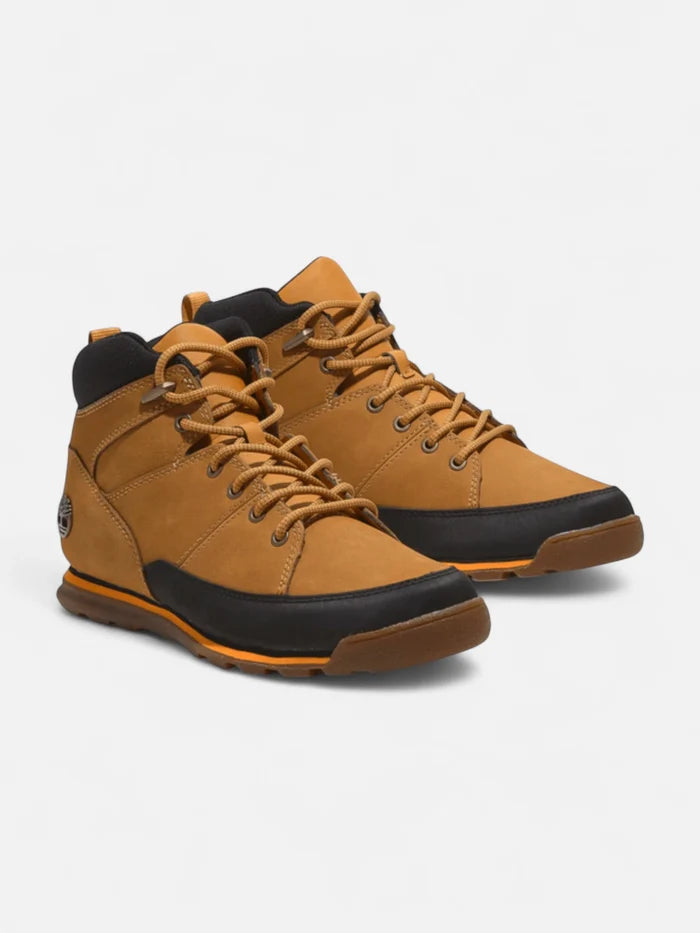 Botas Timberland Euro Rock Mid Lace Beige Negro