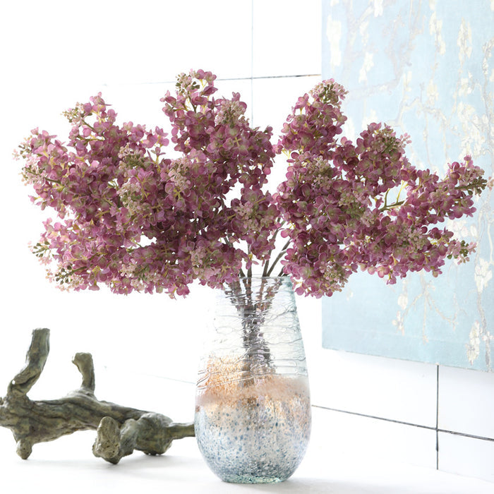 Bulk 25" Long Lilac Stems Spray Real Touch Flowers Wholesale