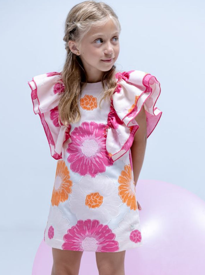 Carolina Colorful Floral Dress