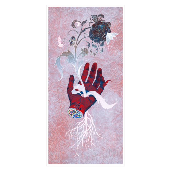 Chester Bennington (Linkin Park) Tribute by James Jean, 18" x 36" Lithograph