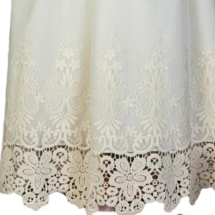 Clara Bow Coquette Dusty Pink and Ivory Lace Gown