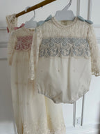 Clara Bow Coquette Luxe Lace Romper