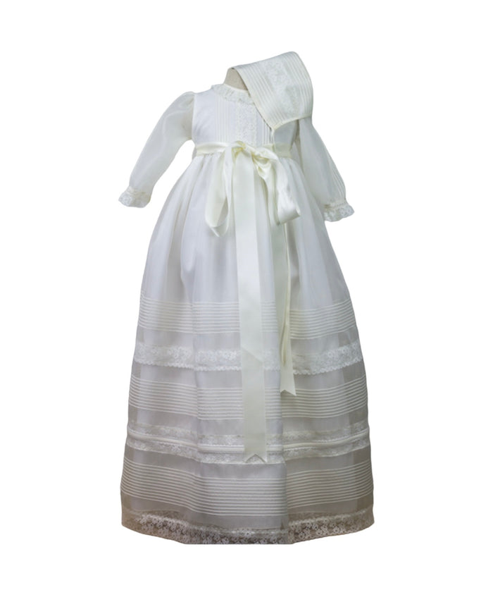 Dana Ivory Lace 2-piece Gown