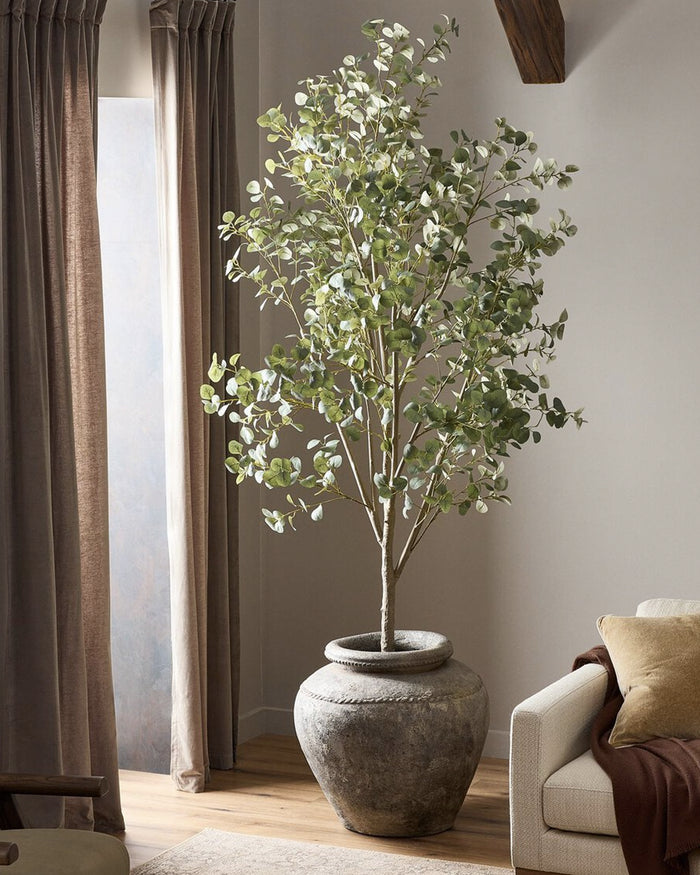 Faux Eucalyptus Tree