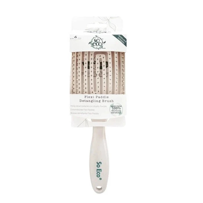 Flexible Paddle Detangling Brush for Thick, Long Hair - Wet & Dry