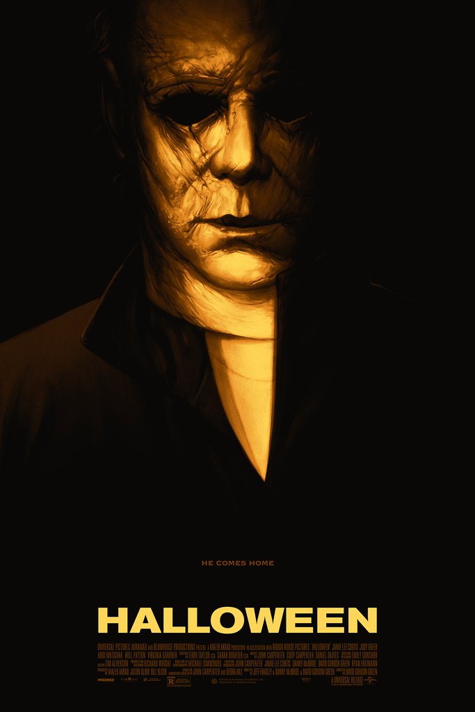 Halloween (variant) by Phantom City Creative, 24" x 36" Screen Print