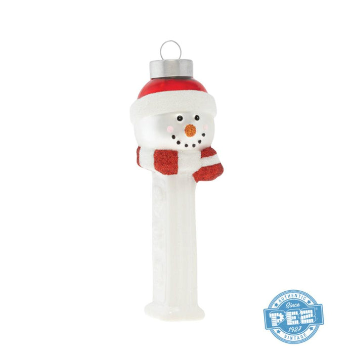 Kat + Annie Snowman PEZ Christmas Ornament