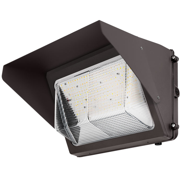 Full Cutoff Glare shield installed on a Konlite WP7 Wall Pack
