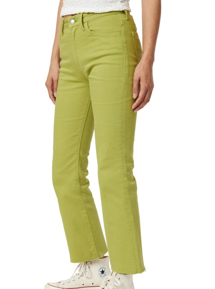 MAVI Jean Anika - Vert Pistache, jean bootcut. Vendu à Montréal.