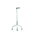 Full view of NRS Tripod Walking Stick walking stick on a plain background, showing its handle, shaft and ferrule.