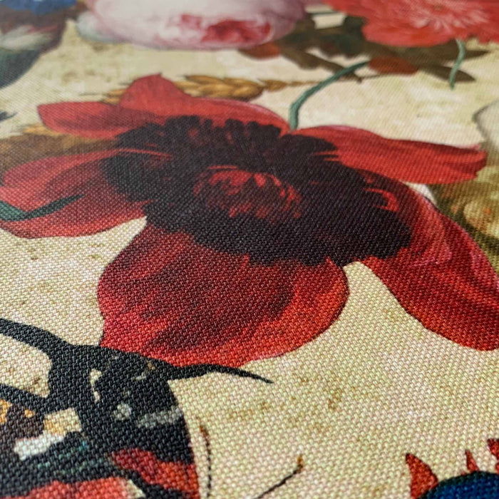 Oval Flemish Flowers Placemat
