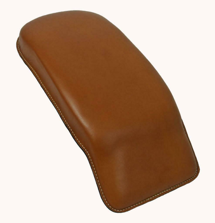 Passenger Pad 1998-2020 Harley Touring Desert Tan Leather Fits All Models MRC - Mother Road Customs