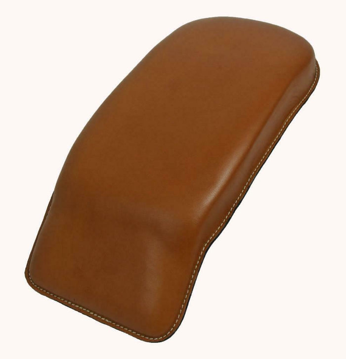 Passenger Pad 1998-2020 Harley Touring Desert Tan Leather Fits All Models MRC - Mother Road Customs