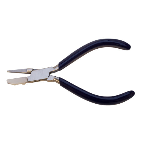 Plier, flat/half round w/nylon
