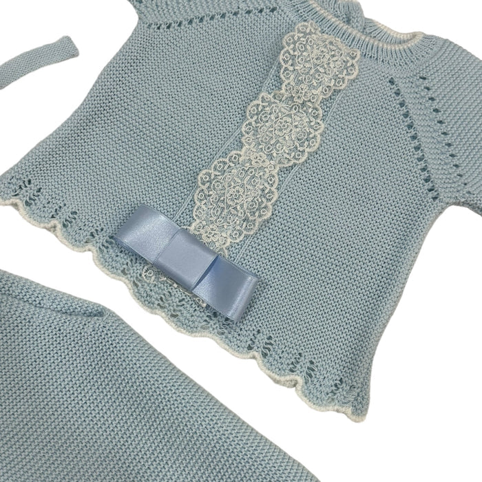 PREORDER Randalph Light Blue 3-piece Knitted Set (SHIPS OCTOBER)