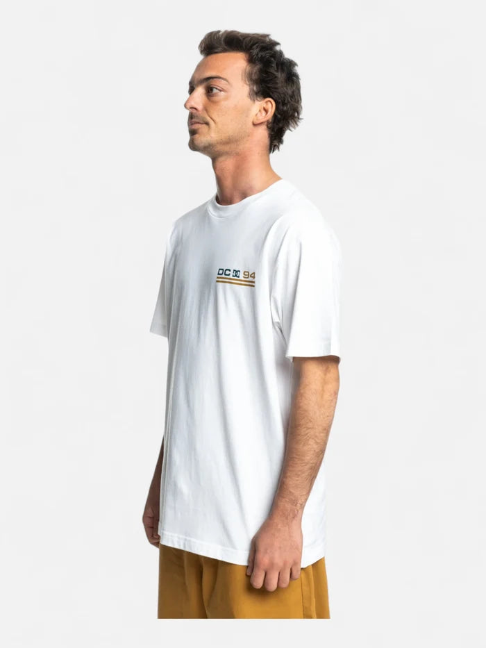 Remera DC True North LHSS Blanco