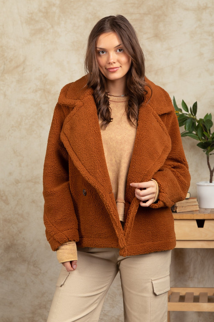 TINA SHERPA JACKET