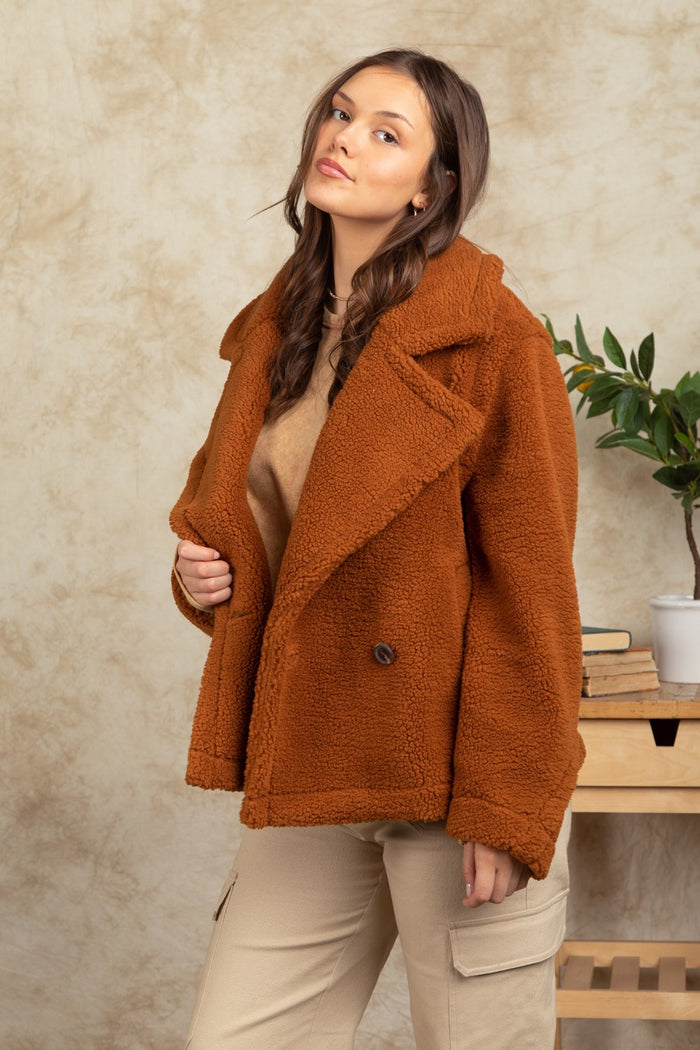 TINA SHERPA JACKET