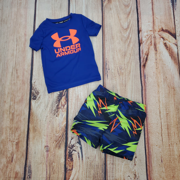 UA BOYS BOLT SWIM SET