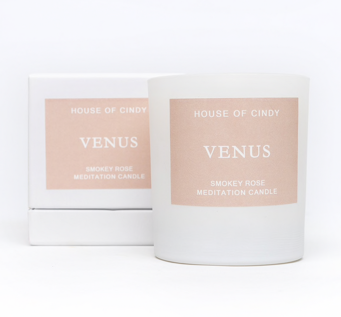 Venus Smokey Rose Meditation Candle