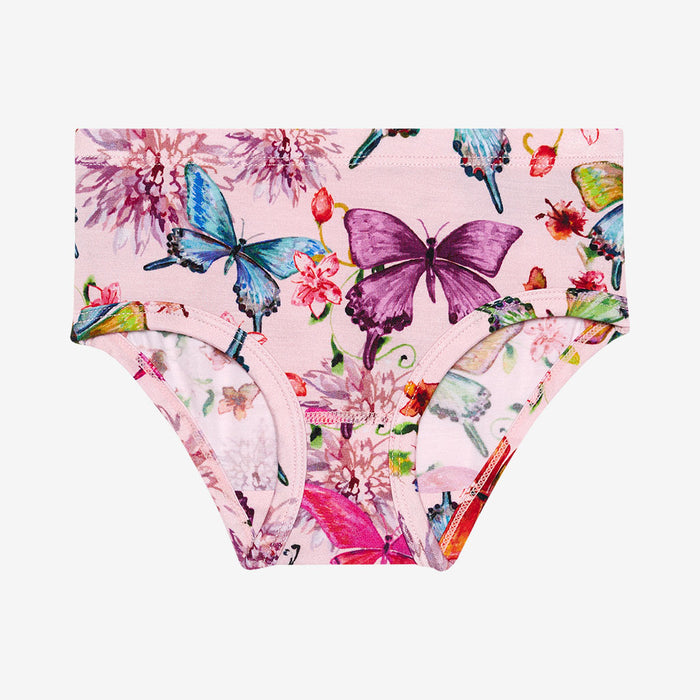 Watercolor Butterfly Girls' Brief Set