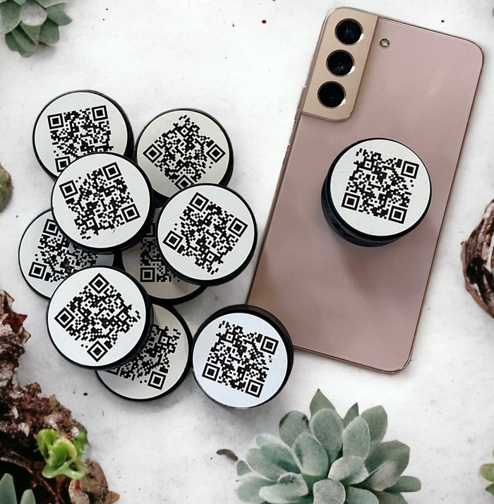 Wholesale | 5 packs | QR code phone grip