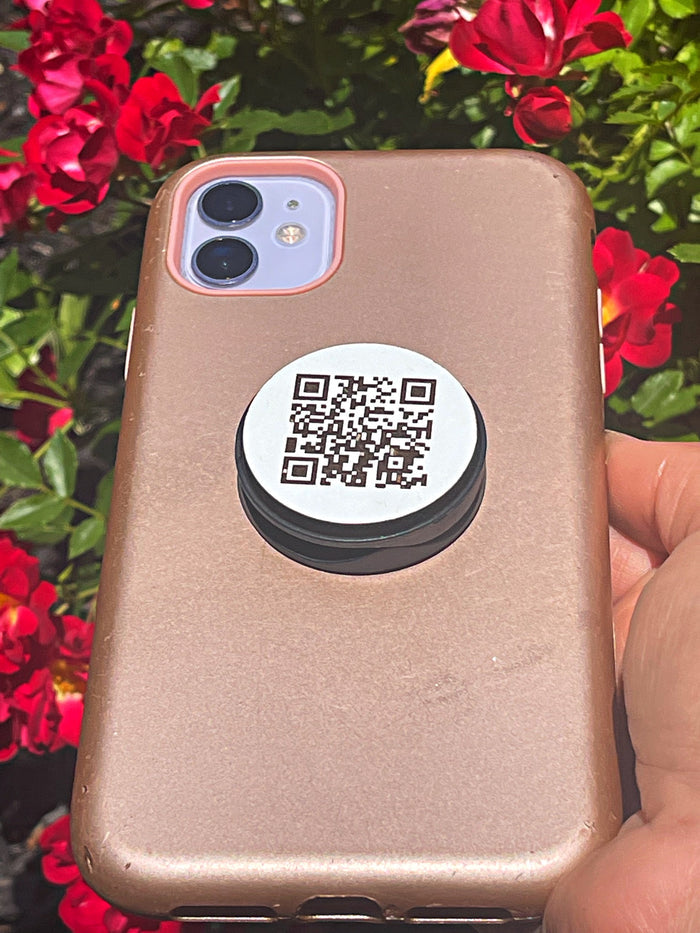 Wholesale | 5 packs | QR code phone grip