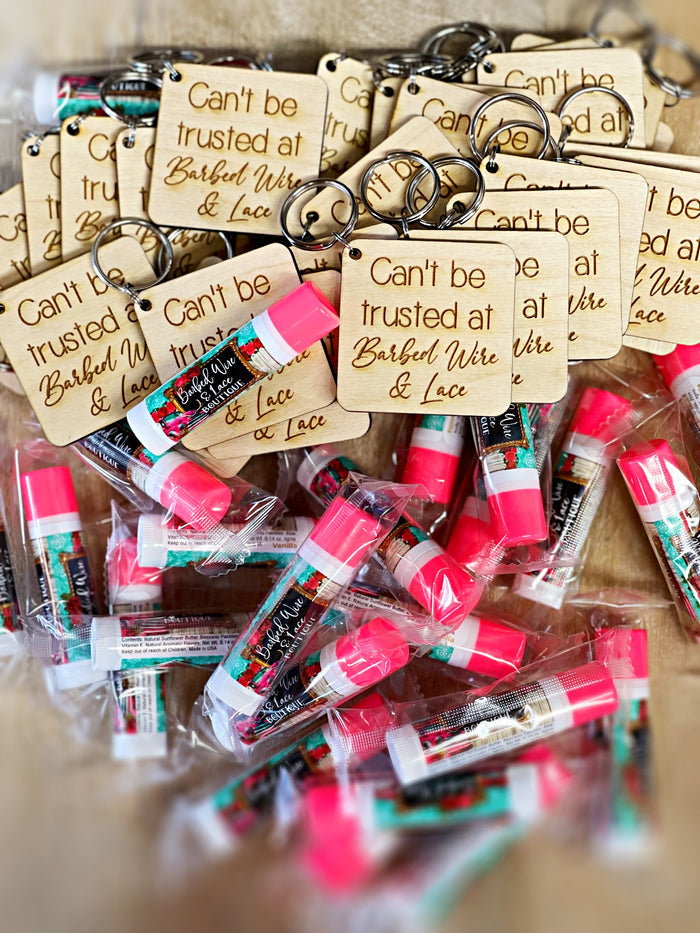 Wholesale | Can’t be trusted at wood keychains