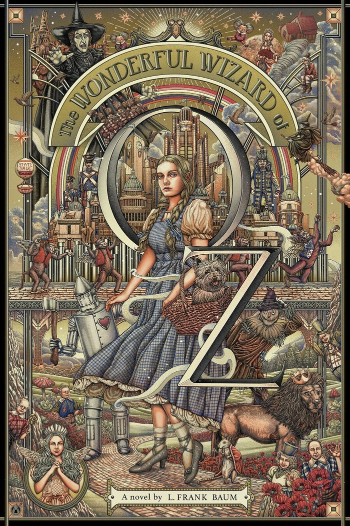Wizard of Oz (variant) by Ise Ananphada, 24" x 36" Screen Print